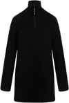 Balenciaga Black Wool Oversize Sweater In Black