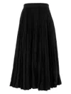 Balenciaga Black Wool Skirt