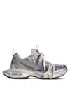 Balenciaga Multicolor Mesh And Rubber 3xl Sneakers In Gray