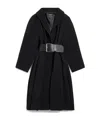 Balenciaga Women's Wrap Coat In Black In Black