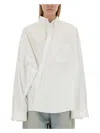 Balenciaga Wrap Shirt In White