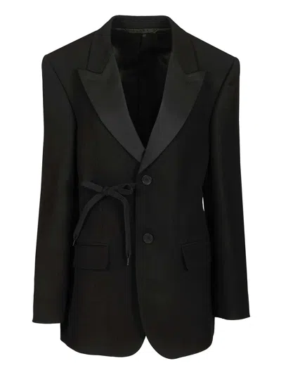 BALENCIAGA BALENCIAGA WOMEN WRAP TUXEDO JACKET