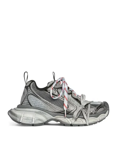 Balenciaga 3xl Panelled Sneakers In White
