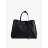 Balenciaga Womens Black Hampton Top-handle Leather Large Tote Bag In Black