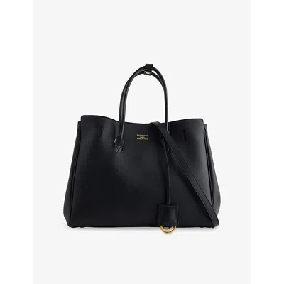 Balenciaga Womens Black Hampton Top-handle Leather Large Tote Bag