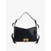 Balenciaga Womens Clicca Medium Shoulder Bag Adjustable In Black
