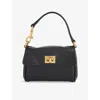 Balenciaga Womens Rodeo Micro Leather Top-handle Bag Black In Black