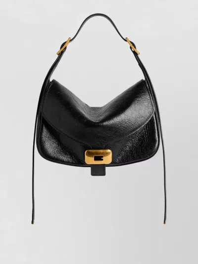 BALENCIAGA WOMENS CLICCA MEDIUM SHOULDER BAG ADJUSTABLE
