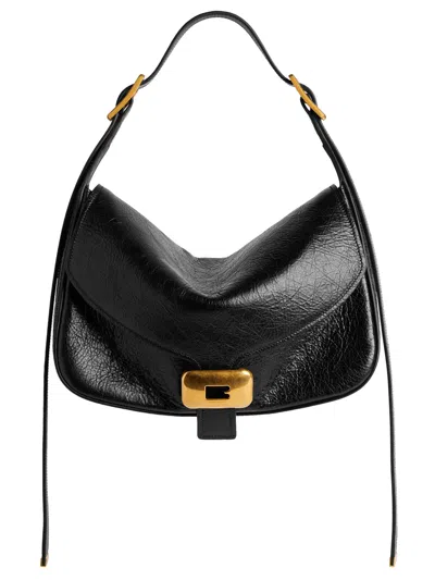 BALENCIAGA BALENCIAGA WOMEN`S CLICCA SHOULDER BAG MEDIUM IN BLACK