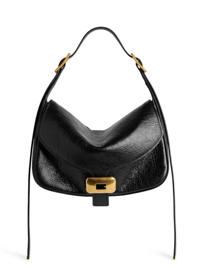 Balenciaga Women`s Medium Click Shoulder Bag In Black