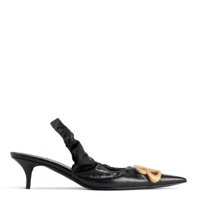 Balenciaga Womens Monaco Slingback Pumps In Multi