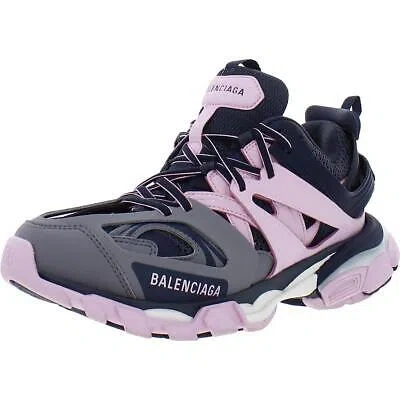 Pre-owned Balenciaga Womens Track Pink Athletic And Training Shoes 9 Medium (b,m) 5156 In Pink/dark Grey