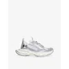 Balenciaga X Under Armour 3xl Mesh Sneakers In White
