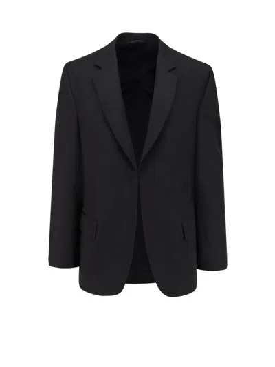 BALENCIAGA WOOL BLAZER WITH MODAL INSERT