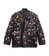 Balenciaga Wool Brooches Tailored Jacket In Black