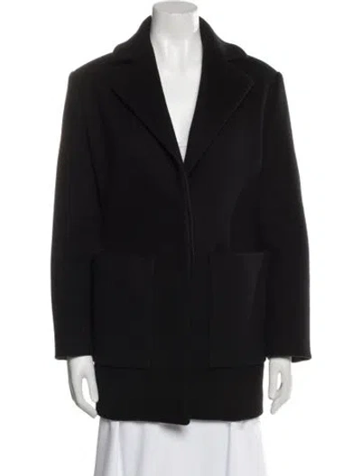 Pre-owned Balenciaga Wool Coat In Black