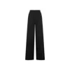Balenciaga Wool Flared Pants In Black