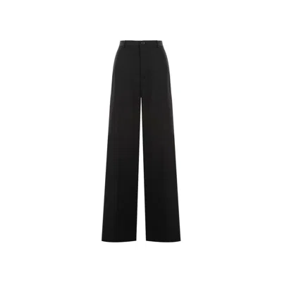 BALENCIAGA WOOL FLARED PANTS