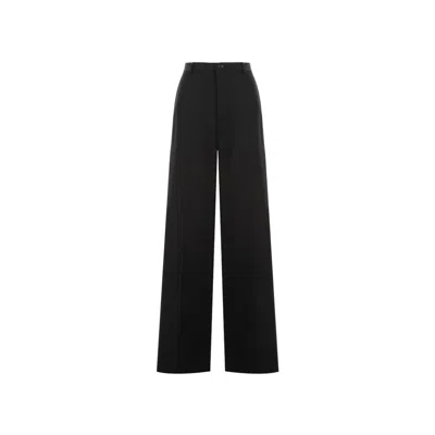 BALENCIAGA BALENCIAGA WOOL FLARED PANTS