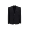 Balenciaga Wool Jacket Women In Black
