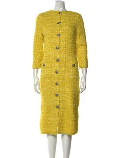 Pre-owned Balenciaga Wool Midi Length Dress W/ Tags