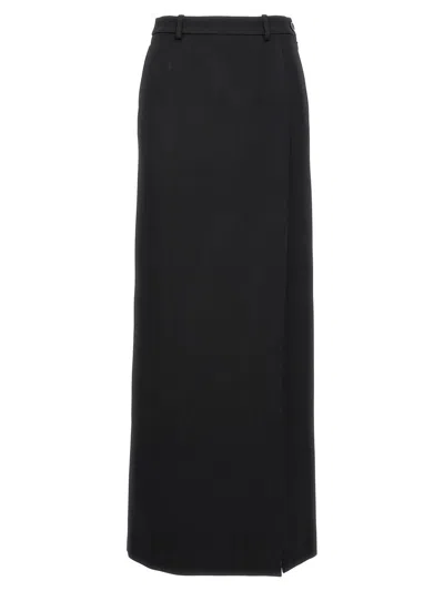 BALENCIAGA BALENCIAGA WOOL MIDI SKIRT