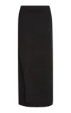 BALENCIAGA WOOL MIDI WRAP SKIRT