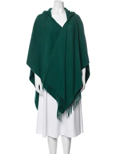 Pre-owned Balenciaga Wool Open Front Sweater In Green