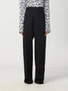 Balenciaga Wool Pants In Black