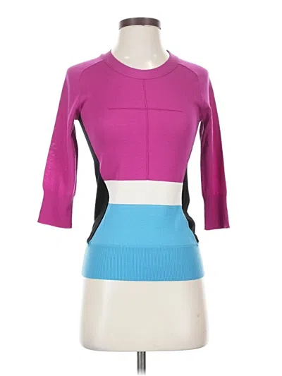 Pre-owned Balenciaga Wool Pullover Sweater In Pink