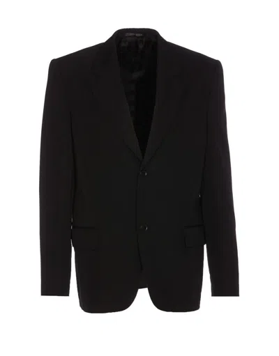 Balenciaga Black Fluid Tailored Jacket