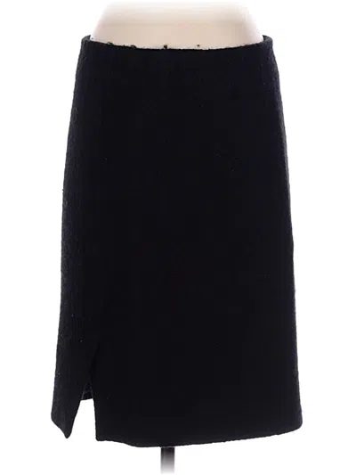 Pre-owned Balenciaga Wool Skirt In Black