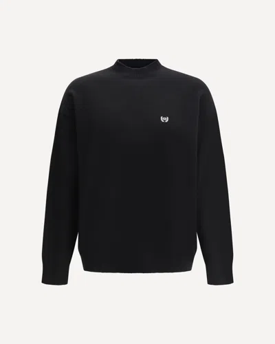 Balenciaga Wool Sweater In Black