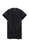 Balenciaga Wool Tailoring Coat In Black