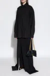 Balenciaga Wool Trousers In Black