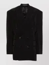 Balenciaga Wool Twill Weave Jacket