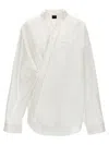 Balenciaga Wrap Shirt In White