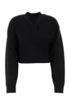 Balenciaga Wrap Cardigan In Grey