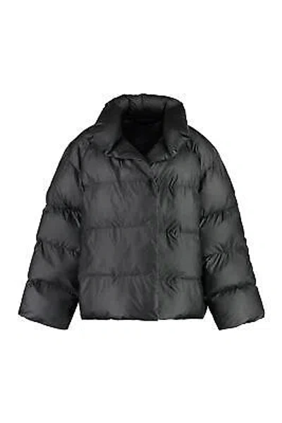 Pre-owned Balenciaga Wrap Oversize Puffer Jacket In Black