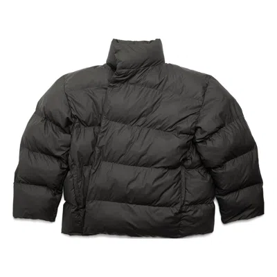 Balenciaga Nylon Puffer Jacket In Black