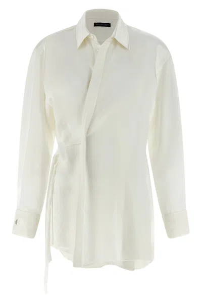 Balenciaga 'wrap' Shirt In White