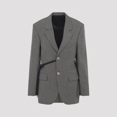 BALENCIAGA BALENCIAGA WRAP TAILORED JACKET