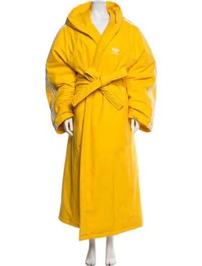 Pre-owned Balenciaga X Adidas 2022 Coat In Yellow
