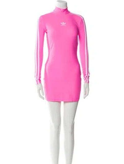 Pre-owned Balenciaga X Adidas 2022 Mini Dress In Pink