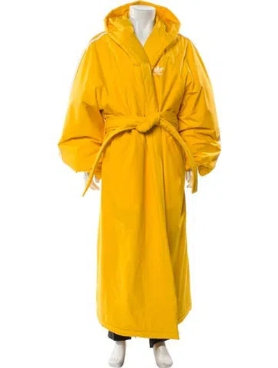 Pre-owned Balenciaga X Adidas 2023 Robe Coat W/ Tags In Yellow