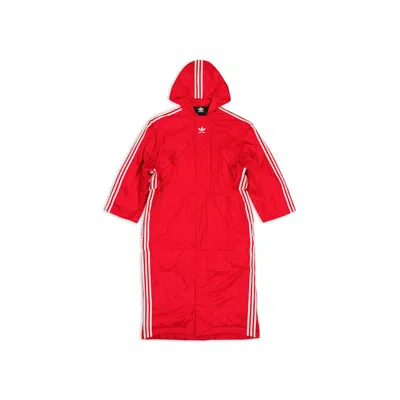 Pre-owned Balenciaga X Adidas Detachable Parka In Jacket Red