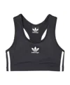 Balenciaga X Adidas Embroidered-logo Sports Bra In Black