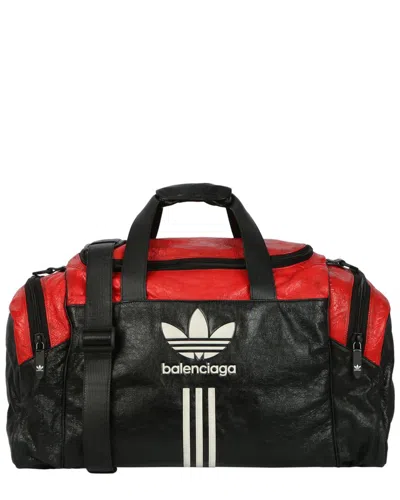 Balenciaga X Adidas Gym Bag In Black