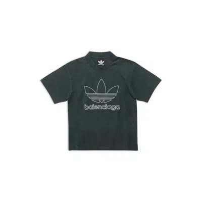 Pre-owned Balenciaga X Adidas Kids T-shirt In Green