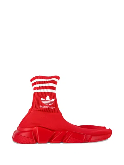 Pre-owned Balenciaga X Adidas Knit Speed 3.0 Sneakers In Red